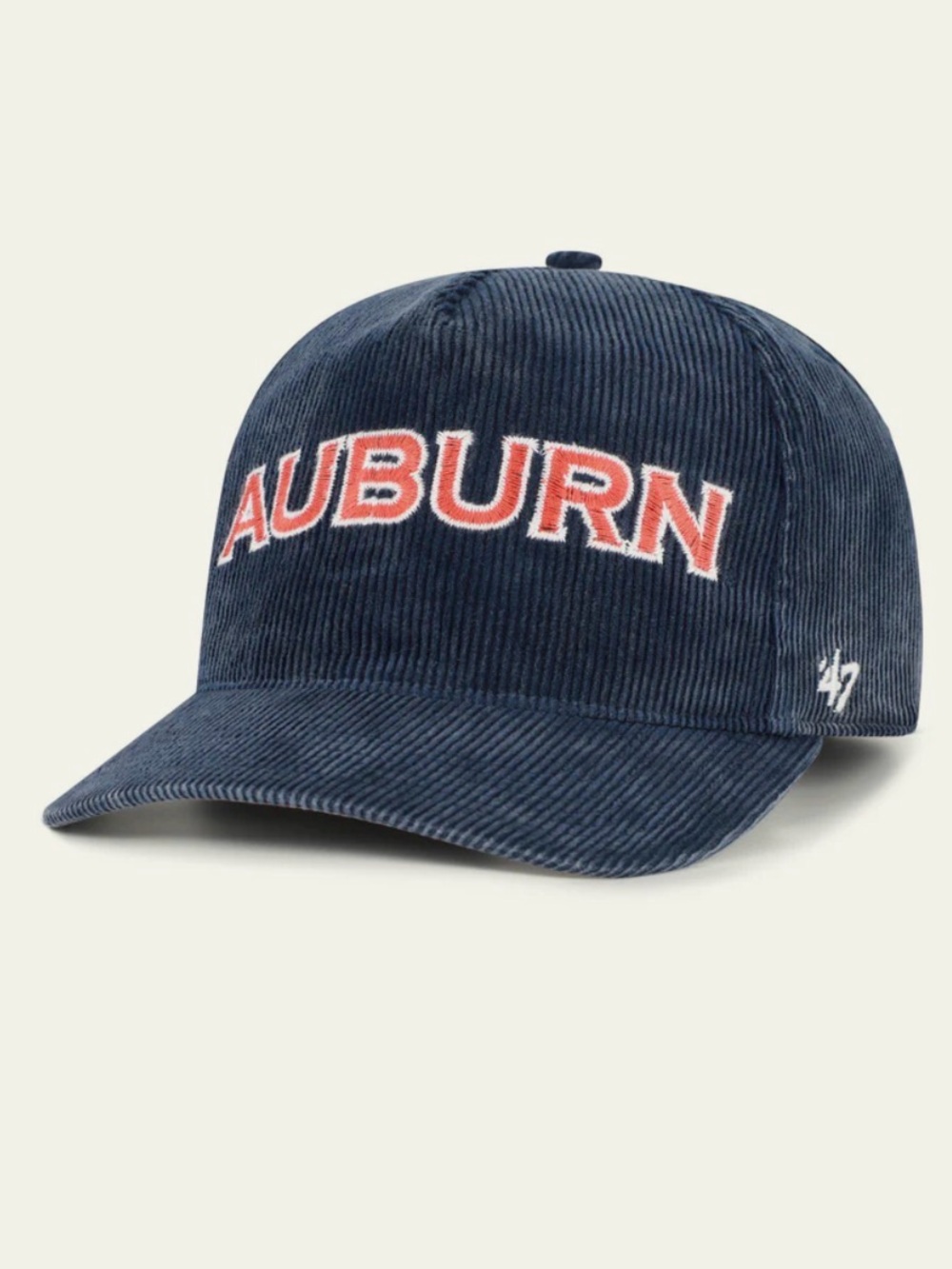 NEW 47 Brand Auburn Tigers Corduroy Reclaim ’47 Hitch Hat
